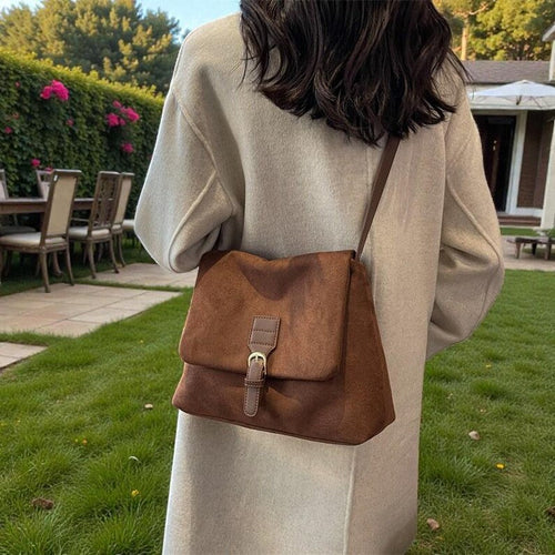 Brown Crossbody Satchel