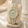 Crystal Quartz Wristwatch